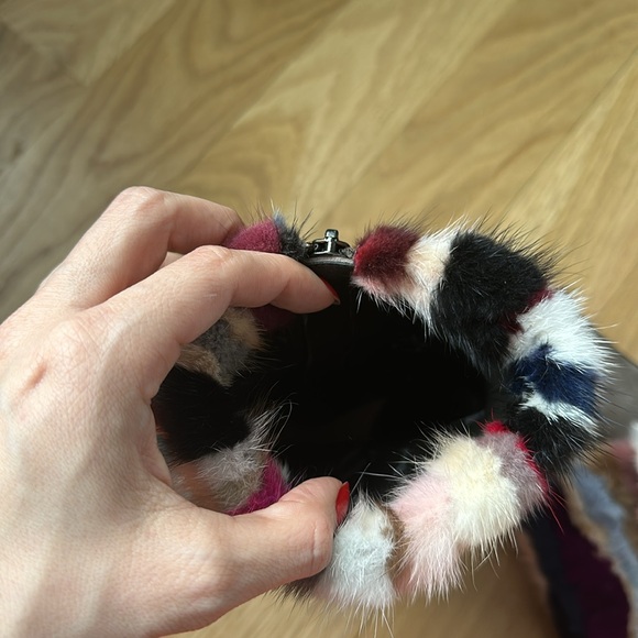 Brian Atwood suede printed mid-calf boot - Picture 11 of 11